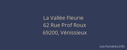 La Vallée Fleurie