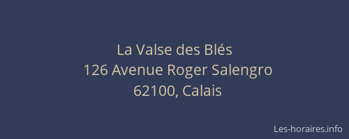 La Valse des Blés