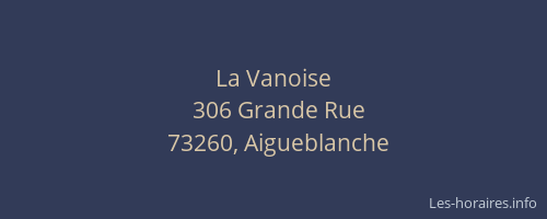 La Vanoise