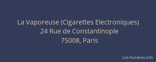 La Vaporeuse (Cigarettes Electroniques)