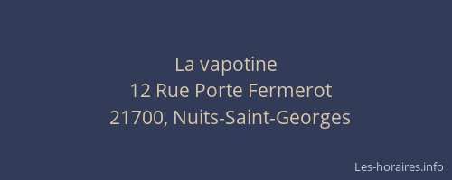 La vapotine