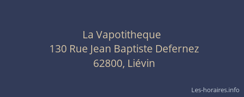 La Vapotitheque