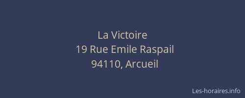 La Victoire