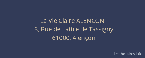 La Vie Claire ALENCON