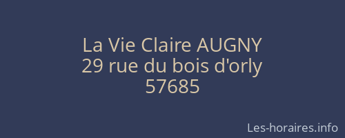 La Vie Claire AUGNY