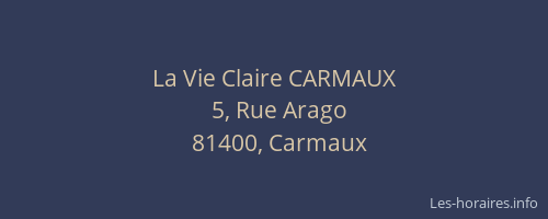 La Vie Claire CARMAUX