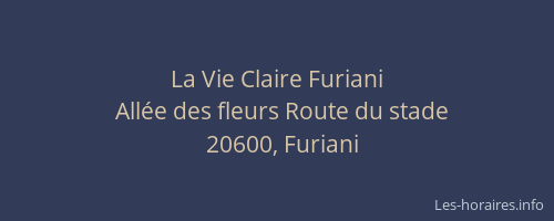 La Vie Claire Furiani