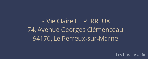 La Vie Claire LE PERREUX