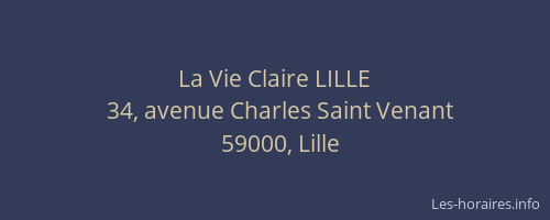 La Vie Claire LILLE