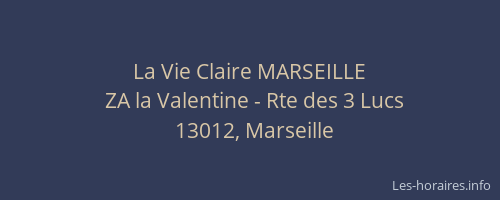 La Vie Claire MARSEILLE