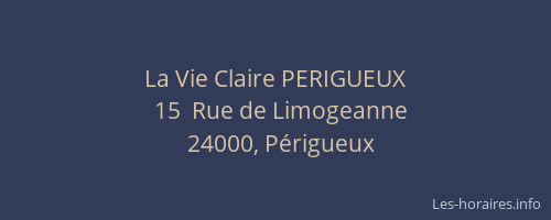 La Vie Claire PERIGUEUX