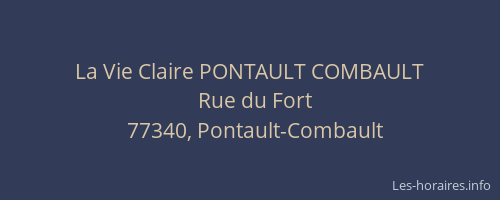 La Vie Claire PONTAULT COMBAULT