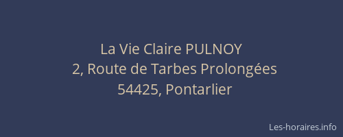 La Vie Claire PULNOY