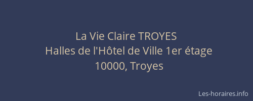 La Vie Claire TROYES