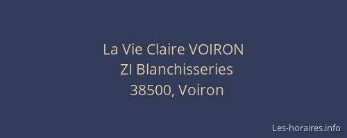 La Vie Claire VOIRON