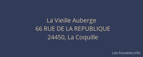 La Vieille Auberge