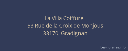 La Villa Coiffure