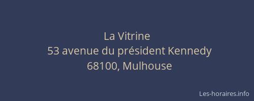 La Vitrine