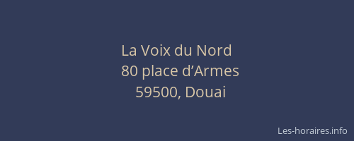 La Voix du Nord