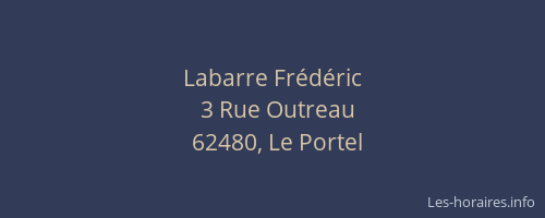 Labarre Fr&eacute;d&eacute;ric