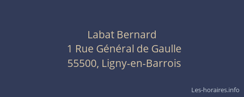 Labat Bernard