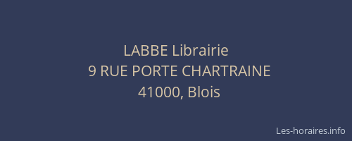 LABBE Librairie