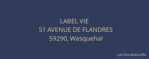 LABEL VIE