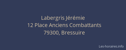 Labergris J&eacute;r&eacute;mie