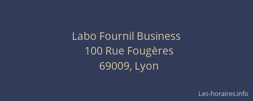 Labo Fournil Business