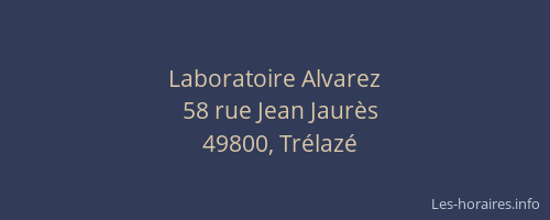 Laboratoire Alvarez