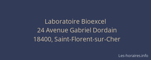 Laboratoire Bioexcel