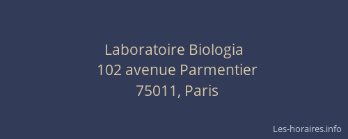 Laboratoire Biologia