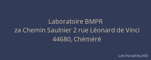 Laboratoire BMPR