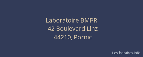 Laboratoire BMPR