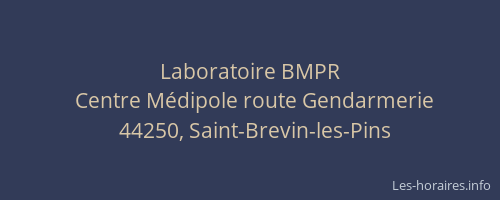 Laboratoire BMPR