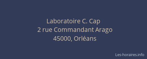 Laboratoire C. Cap