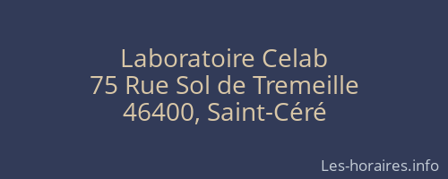 Laboratoire Celab