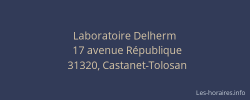 Laboratoire Delherm