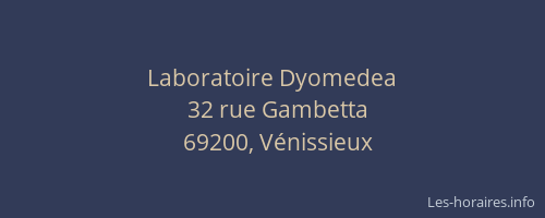 Laboratoire Dyomedea