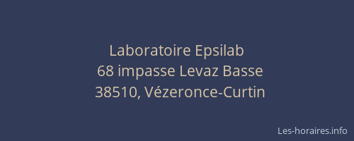 Laboratoire Epsilab