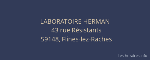 LABORATOIRE HERMAN