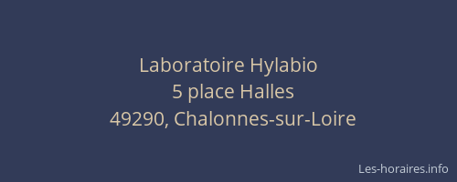 Laboratoire Hylabio