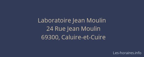 Laboratoire Jean Moulin