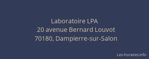 Laboratoire LPA