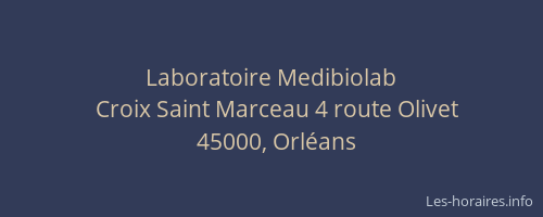 Laboratoire Medibiolab