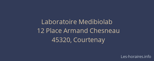 Laboratoire Medibiolab