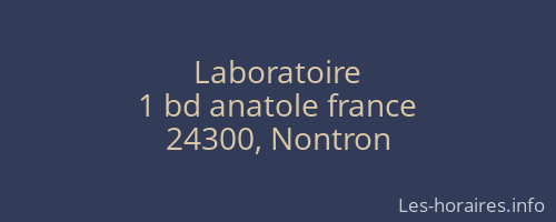 Laboratoire