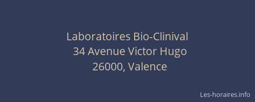 Laboratoires Bio-Clinival