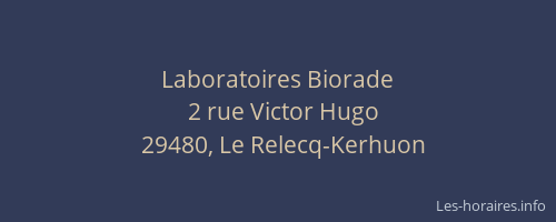 Laboratoires Biorade