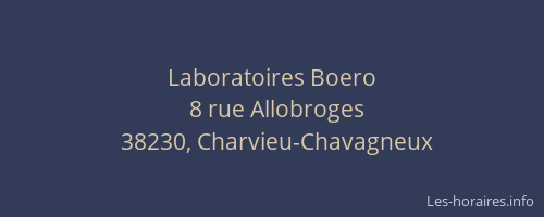 Laboratoires Boero
